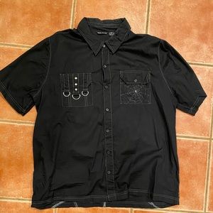 Dead threads goth industrial club shirt